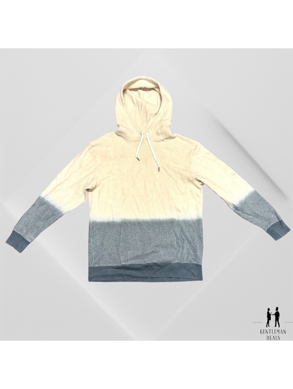 Feat Clothing Blanket Blend Hoodie Sweatshirt in Tie Dye Soft Pebble Tie Dye XL